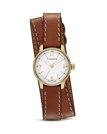 burberry double wrap leather strap watch 30mm|authentic Burberry apple watch band.